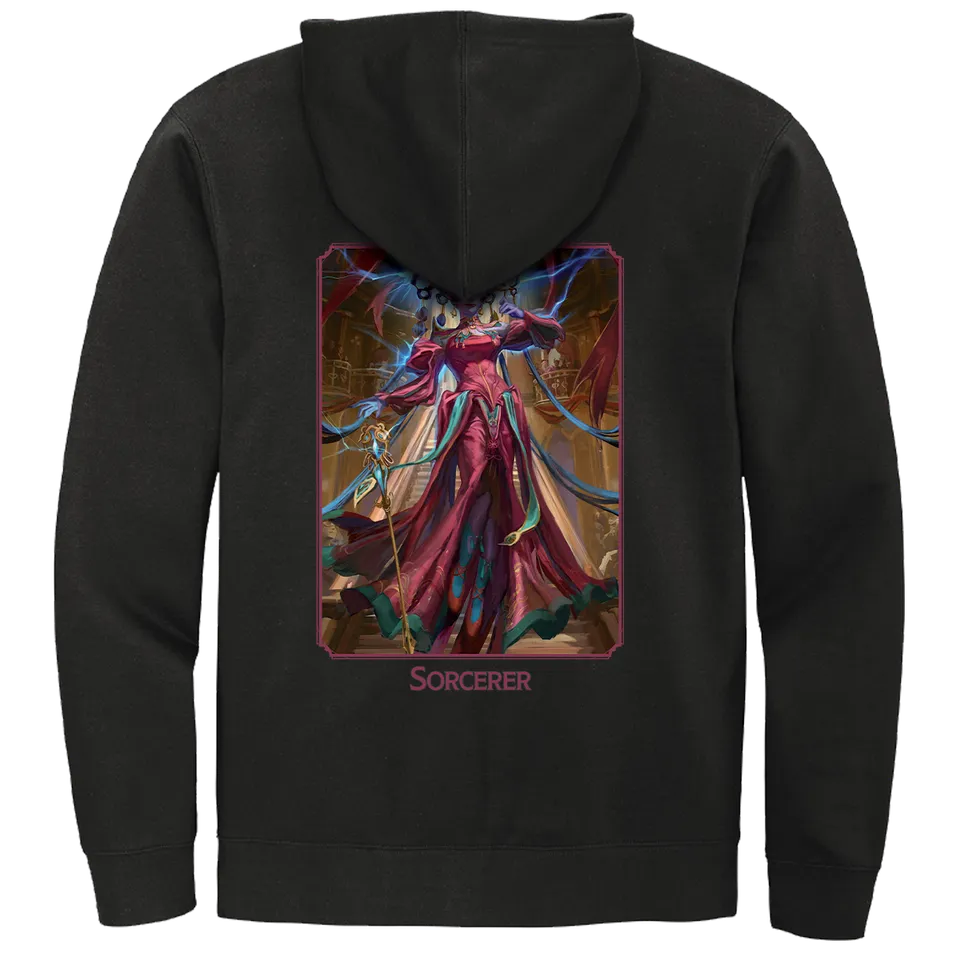 ultra-pro-dungeons-dragons-sorcerer-class-hoodie-mit-rei-verschluss image 1