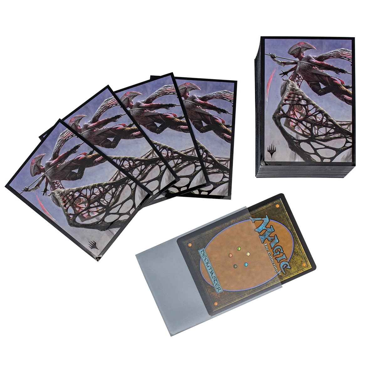 ultra-pro-phyrexia-all-will-be-one-ixhel-scion-of-atraxa-deck-protector-sleeves- image 3