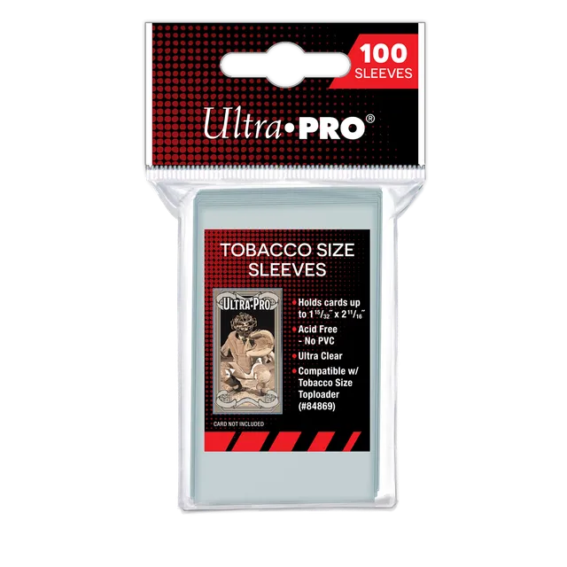 ultra-pro-tobacco-size-sleeves-100ct-kartenh-llen-f-r-tobacco-karten image 1