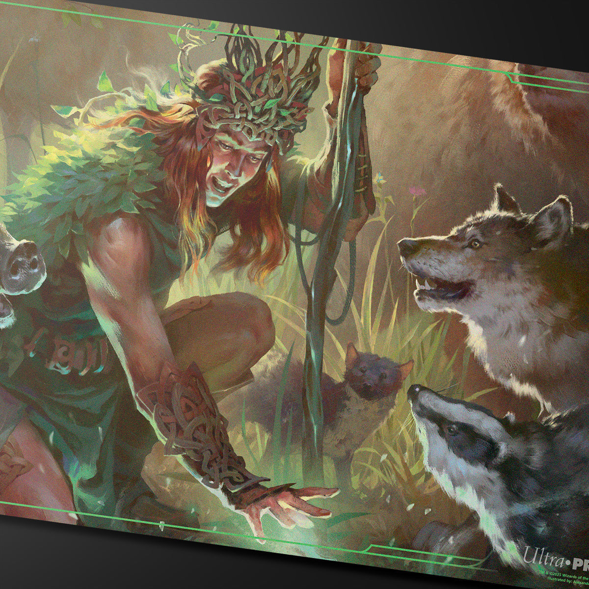 ultra-pro-dungeons-dragons-druid-class-playmat-61-x-34-cm image 2