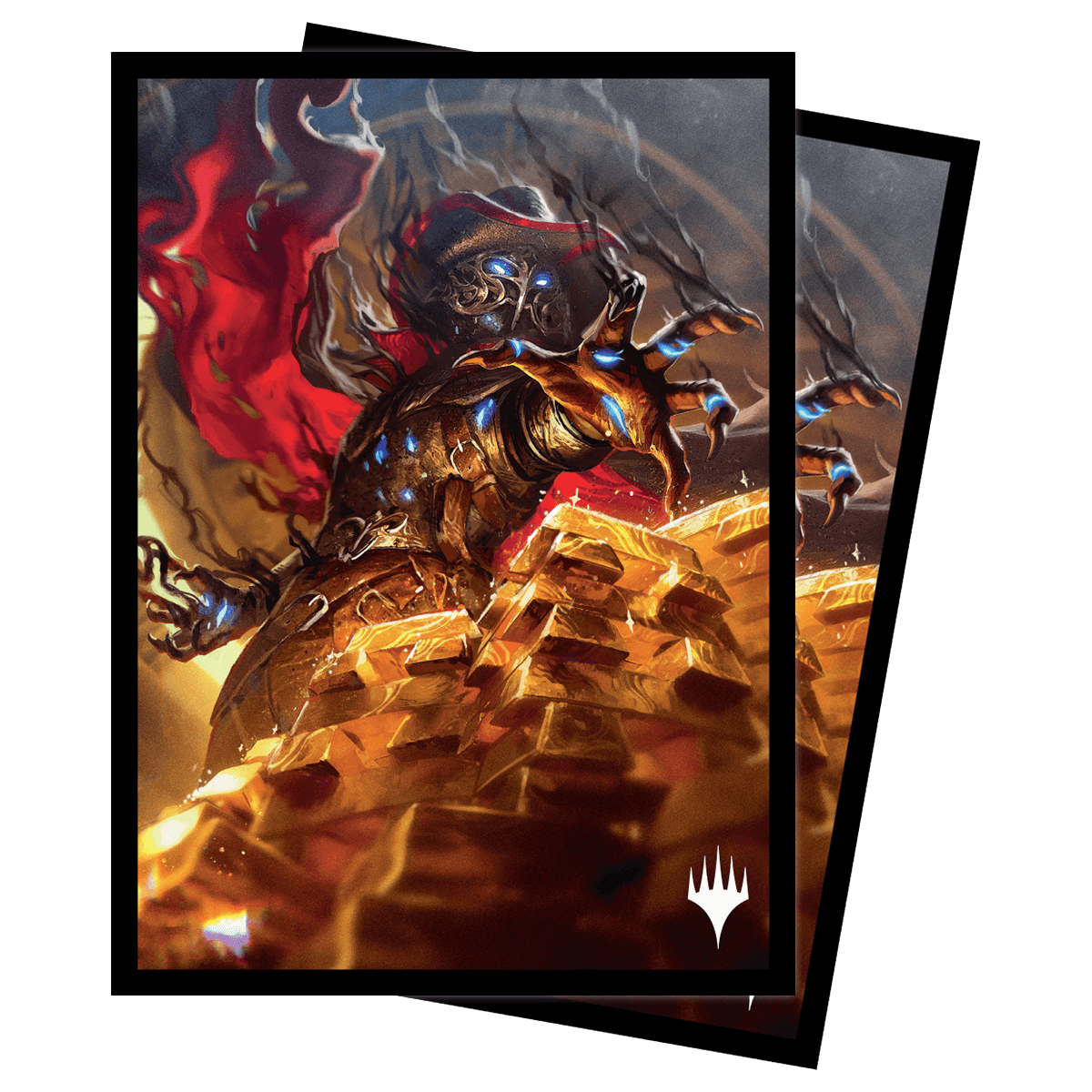 ultra-pro-outlaws-of-thunder-junction-gonti-deck-protector-sleeves-100ct-f-r-mag image 1