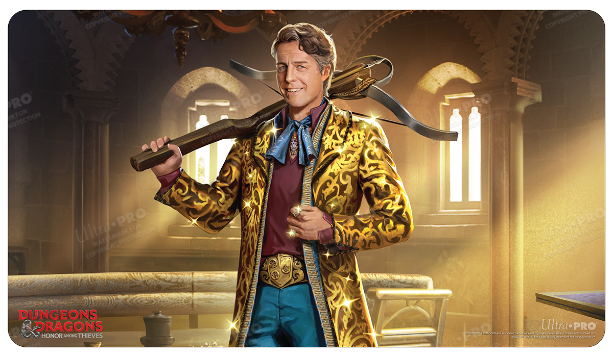 ultra-pro-dungeons-dragons-honor-among-thieves-hugh-grant-standard-gaming-playma image 1