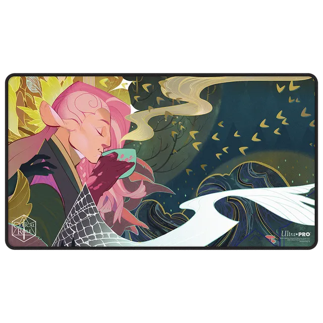 ultra-pro-critical-role-radiants-mighty-nein-caduceus-clay-playmat-schwarz-gen-h image 1