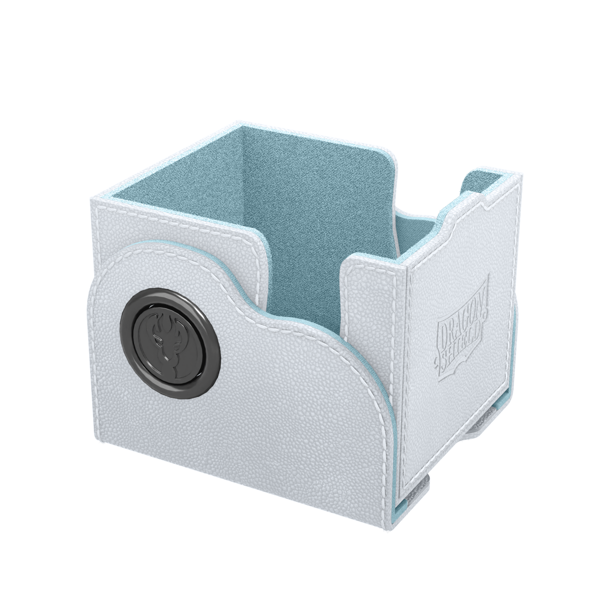dragon-shield-dragon-box-100-deckbox-white-aqua image 4