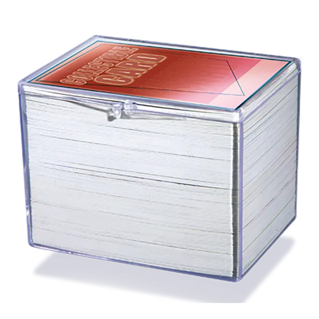 ultra-pro-hinged-150-card-storage-case-transparente-sammelbox image 1