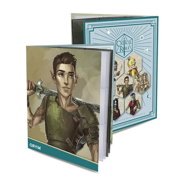 ultra-pro-critical-role-bells-hells-orym-of-the-air-ashari-rpg-folio-mit-sticker image 1