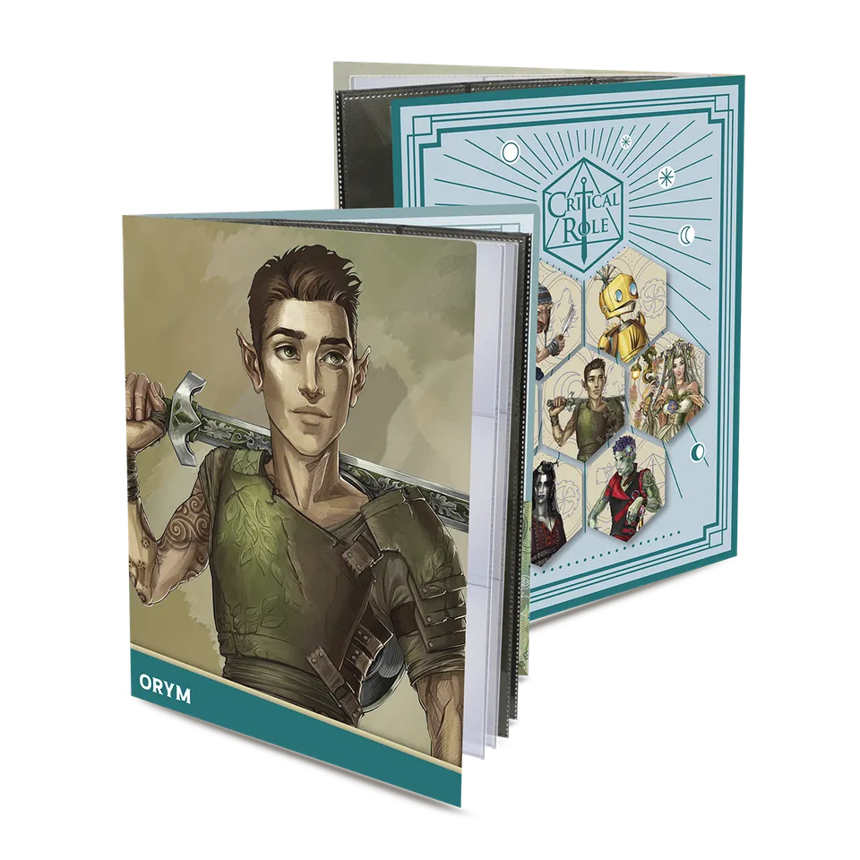 ultra-pro-critical-role-bells-hells-orym-of-the-air-ashari-rpg-folio-mit-sticker image 1