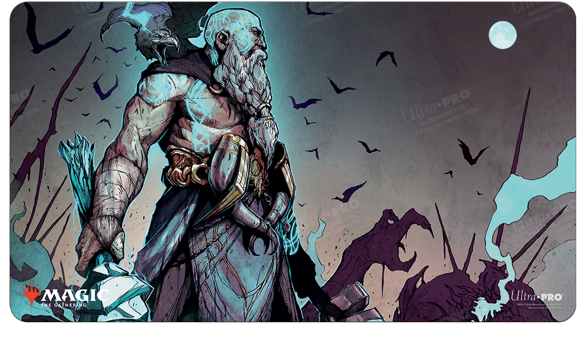 ultra-pro-kaldheim-alrund-god-of-the-cosmos-standard-playmat-f-r-magic-the-gathe image 1