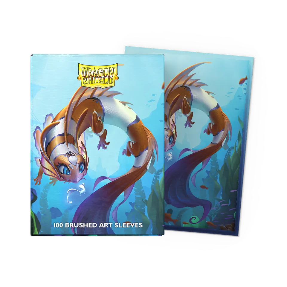 dragon-shield-the-cinderfin-brushed-art-sleeves-standard image 1