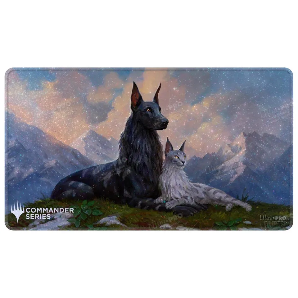 ultra-pro-commander-series-8-rin-and-seri-inseparable-holofoil-playmat-f-r-magic image 1