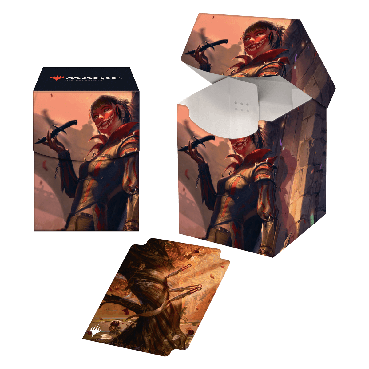 ultra-pro-100-deck-box-murders-at-karlov-manor-massacre-girl-known-killer-f-r-ma image 1