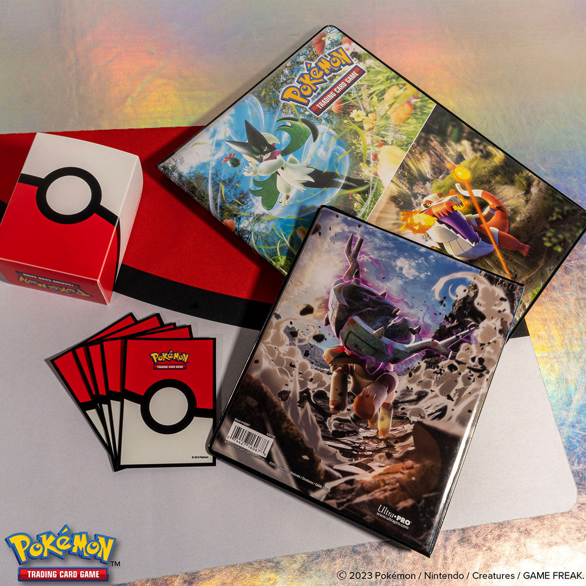 ultra-pro-pok-mon-9-pocket-portfolio-skeledirge-meowscarada-quaquaval-karmesin-p image 4