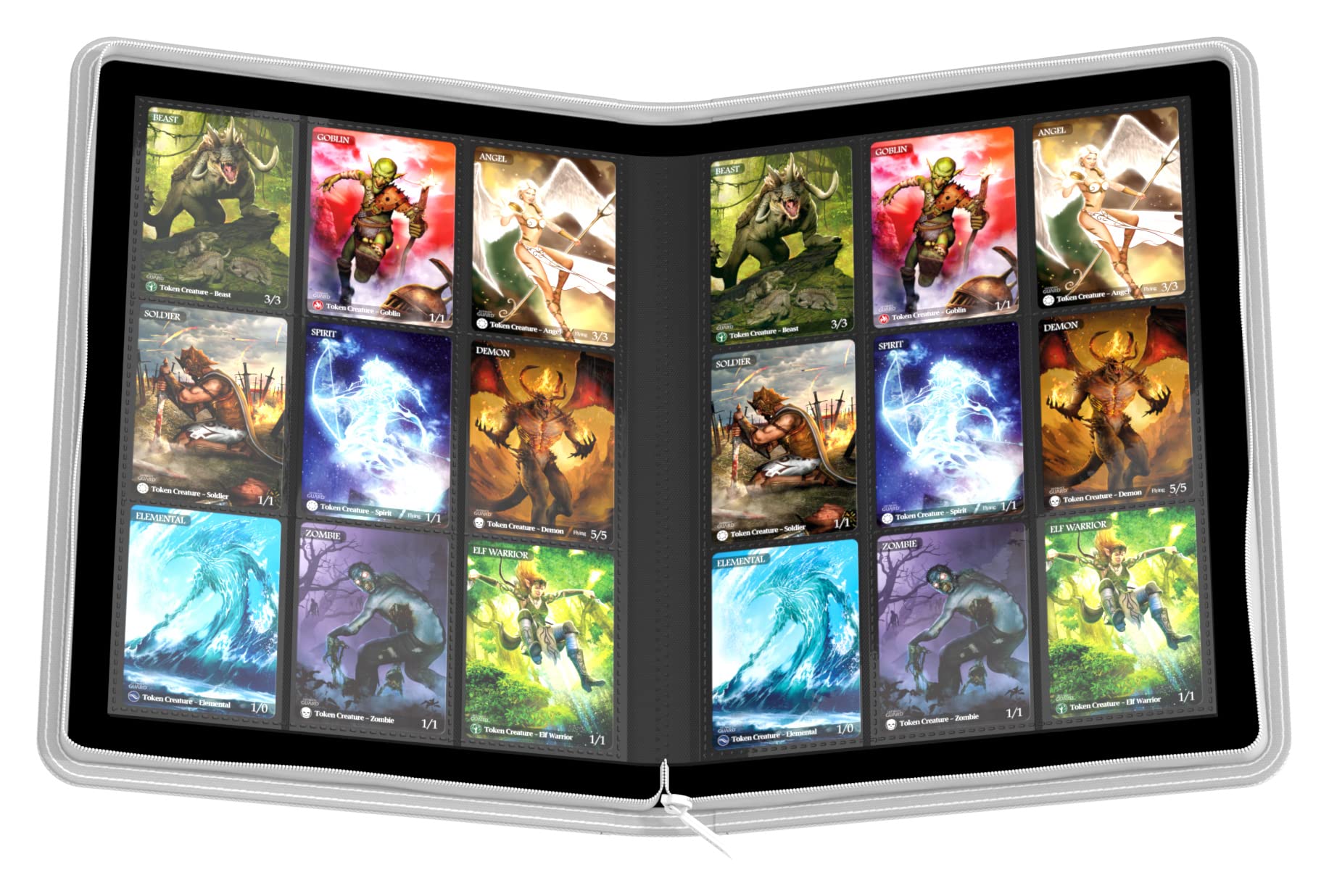 ultimate-guard-zipfolio-360-18-pocket-xenoskin-kartenmappe-wei image 7