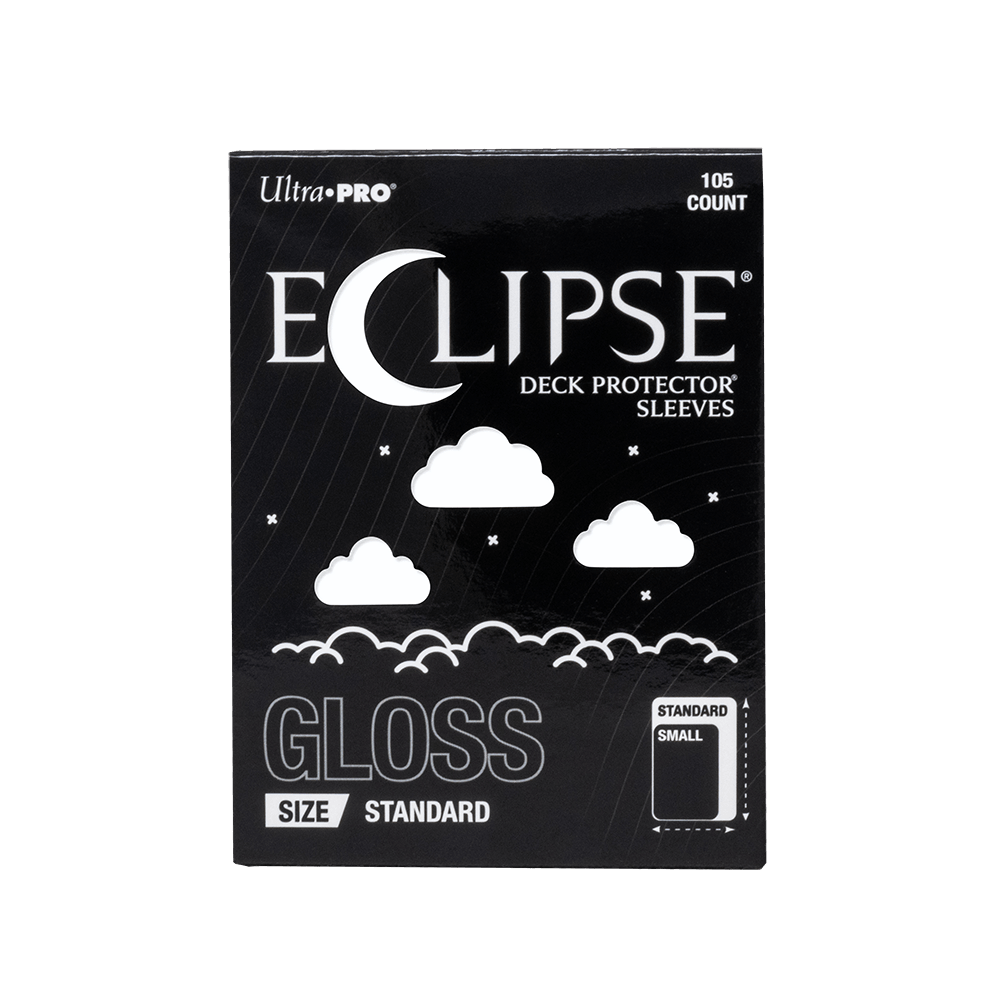 ultra-pro-eclipse-gloss-standard-deck-protector-arctic-white-105ct image 1