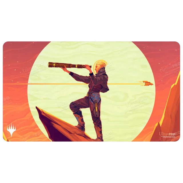 ultra-pro-playmat-edge-of-eternities-sami-wildcat-captain-f-r-magic-the-gatherin image 1