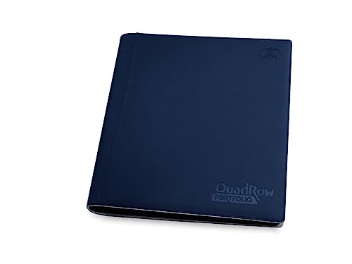 ultimate-guard-portfolio-480-quadrow-24-pocket-xenoskin-sammelordner-blau image 2