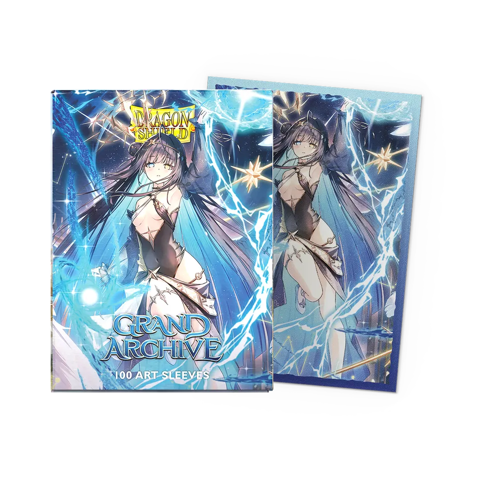 dragon-shield-grand-archive-raziel-matte-dual-art-sleeves-100er image 1