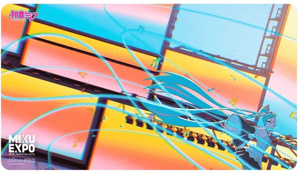 ultra-pro-hatsune-miku-miku-expo-10th-anniversary-stream-standard-gaming-playmat image 1