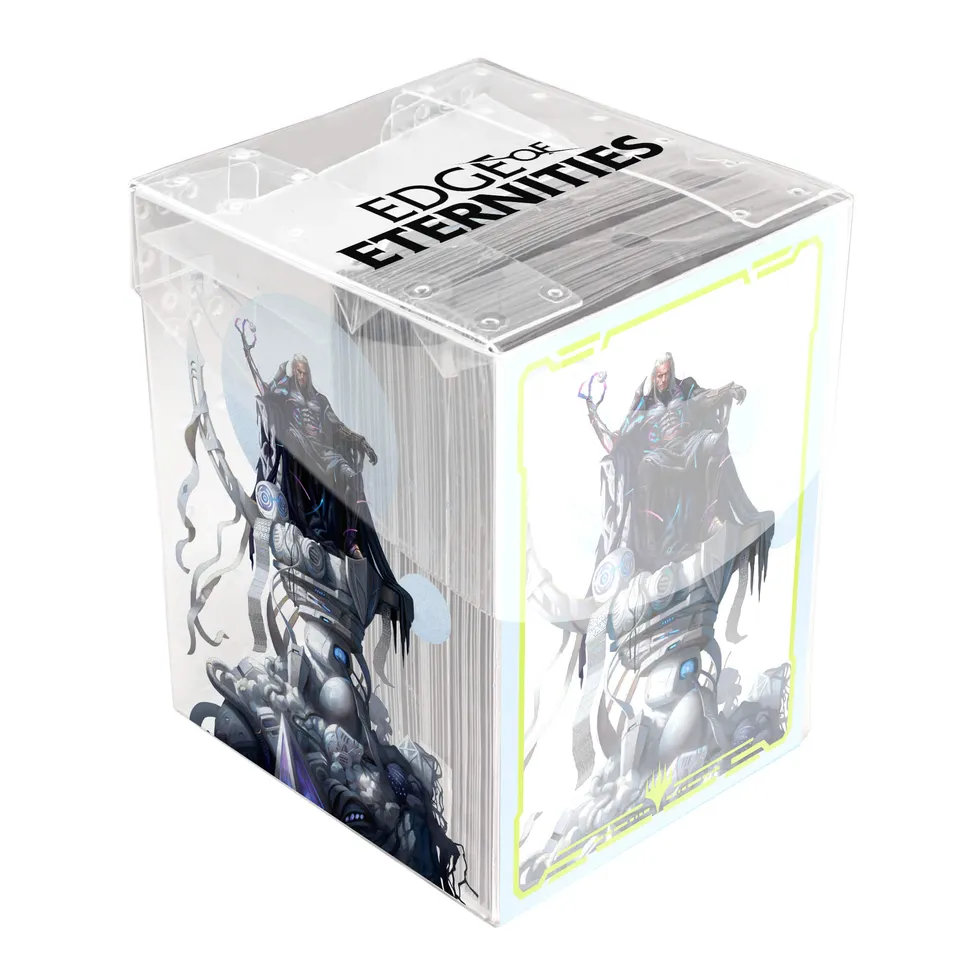 ultra-pro-edge-of-eternities-tezzeret-cruel-captain-100x-deck-protector-sleeves- image 1