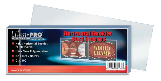 ultra-pro-horizontale-booklet-kartenh-llen-100er-pack image 1