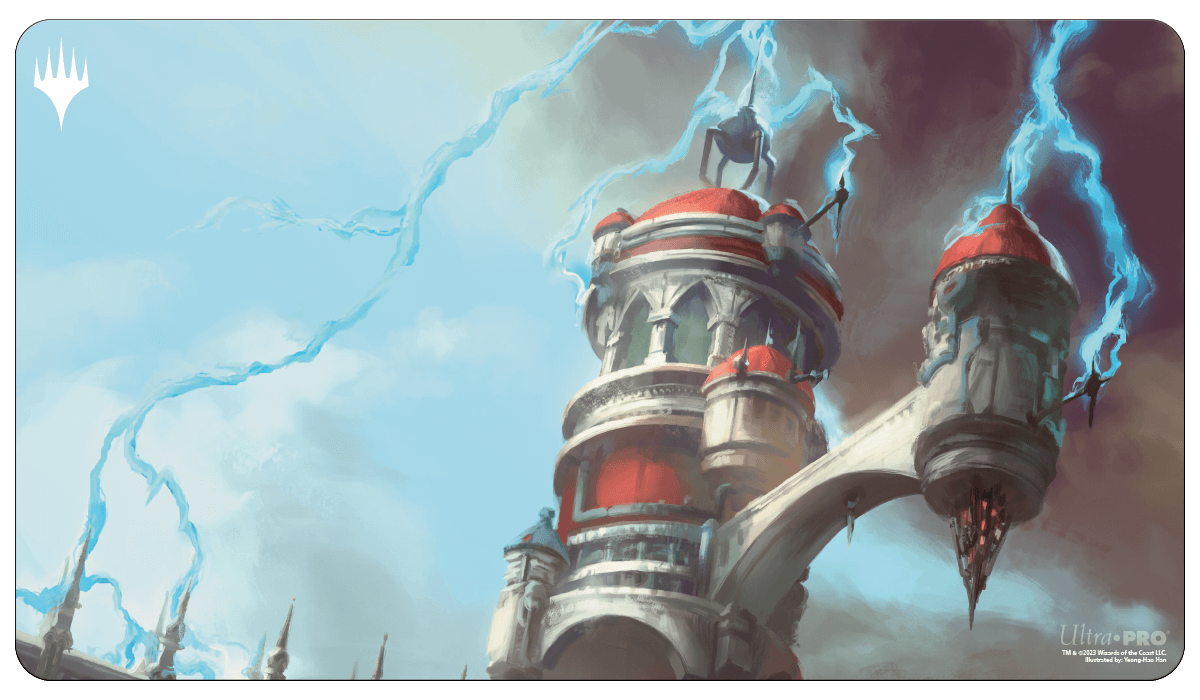 ultra-pro-magic-the-gathering-ravnica-remastered-izzet-league-steam-vents-standa image 1