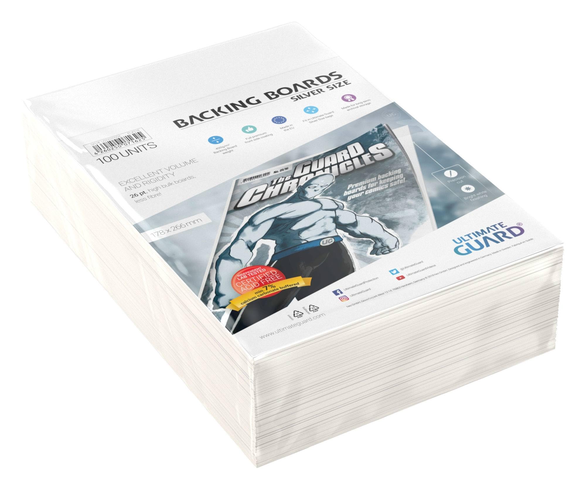 ultimate-guard-comic-backing-boards-silver-size-100-st-ck image 1