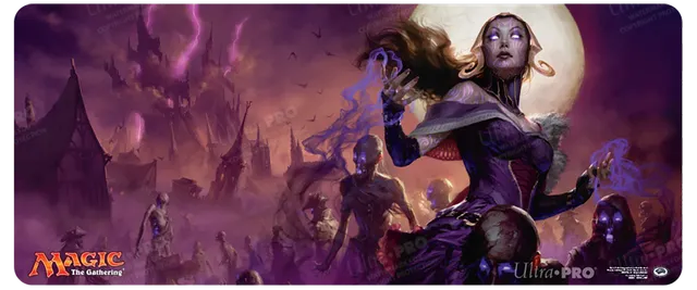 ultra-pro-eldritch-moon-liliana-key-art-6ft-table-playmat-tischmatte-183-x-76-cm image 1