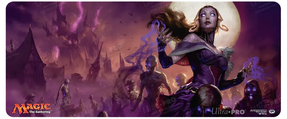 ultra-pro-eldritch-moon-liliana-key-art-6ft-table-playmat-tischmatte-183-x-76-cm image 1