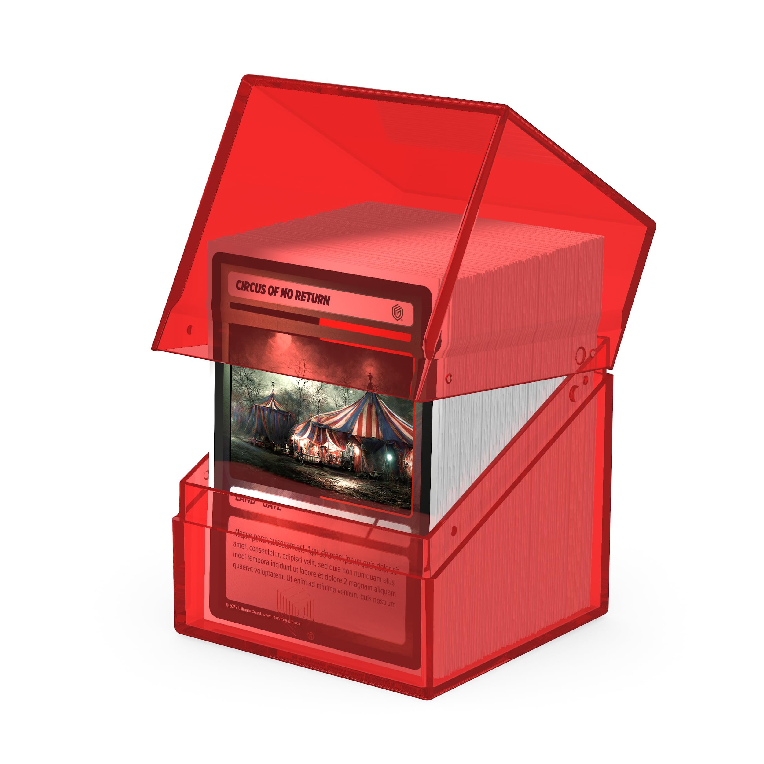 ultimate-guard-boulder-100-clear-deck-box-transparent-ruby image 4