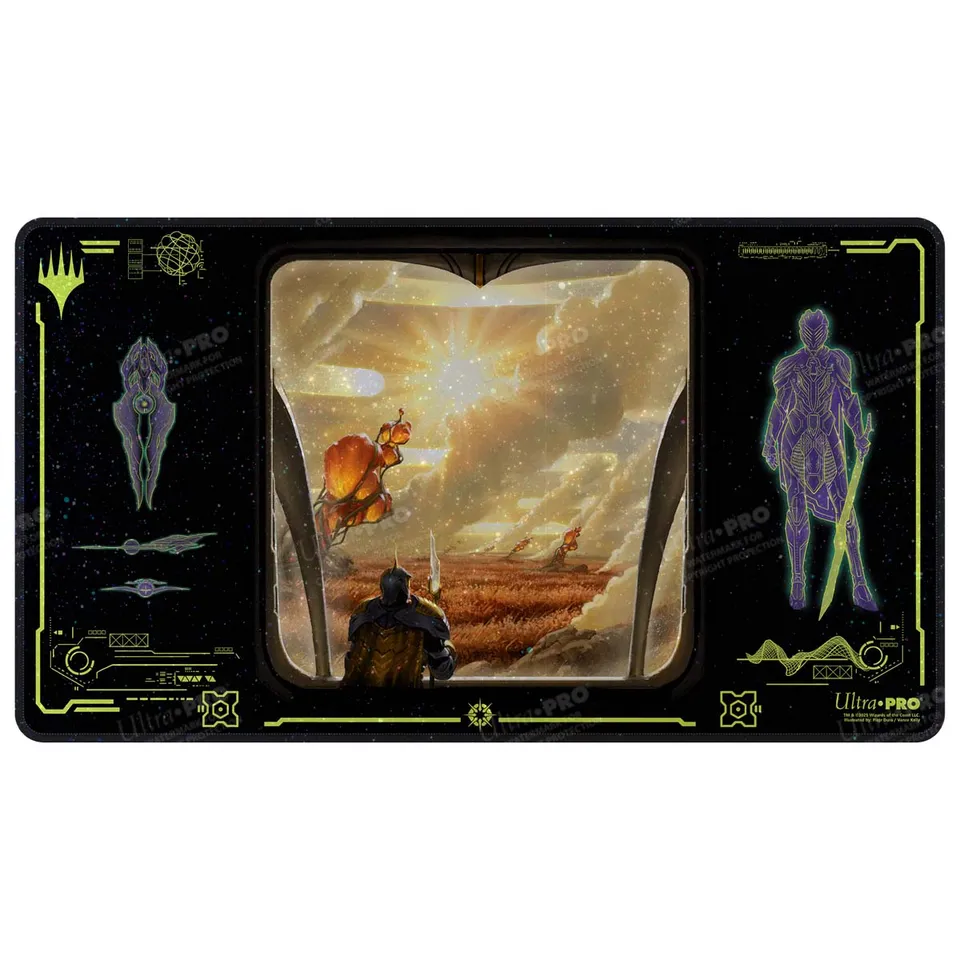 ultra-pro-magic-the-gathering-edge-of-eternities-holofoil-spielmatte-adagia-wind image 1