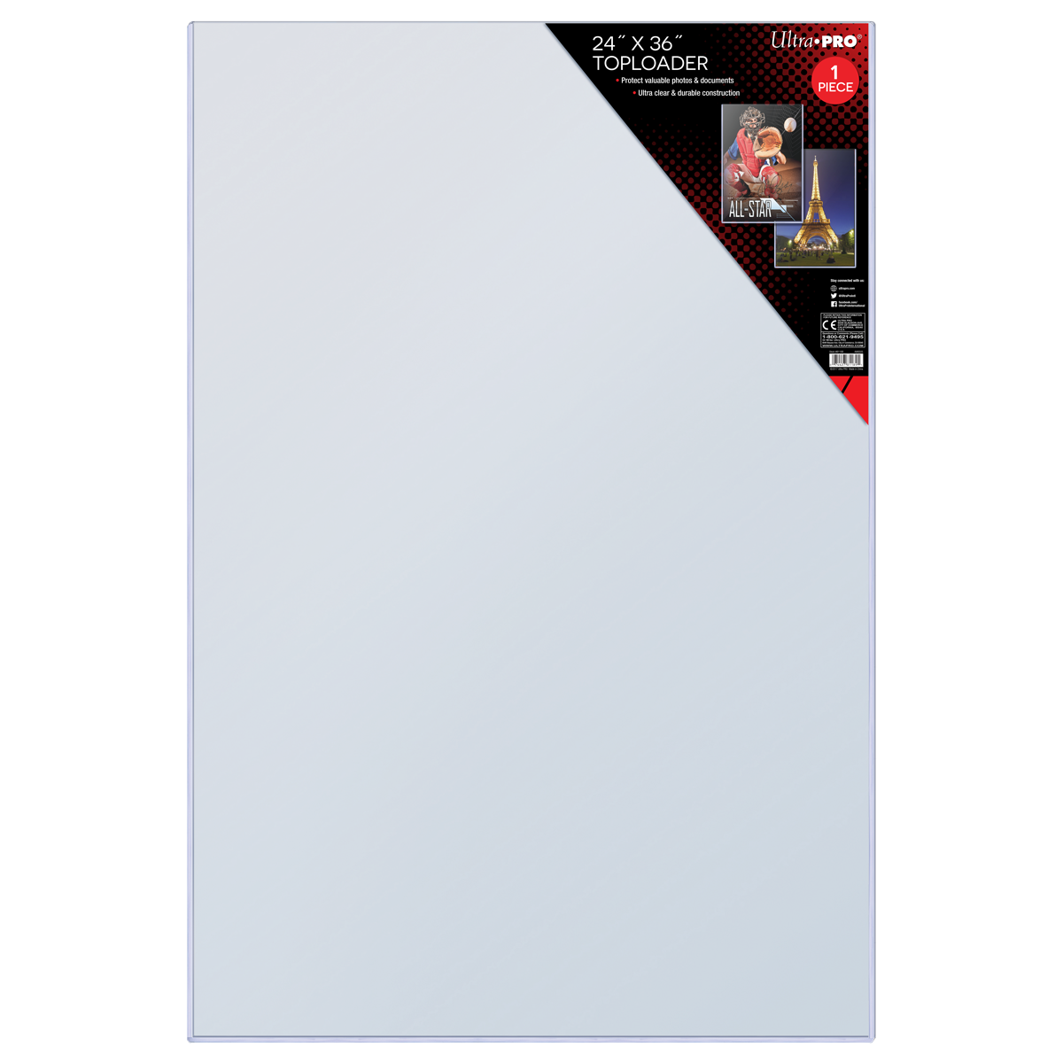 ultra-pro-24-x-36-collectible-storage-toploader-10er-pack image 1
