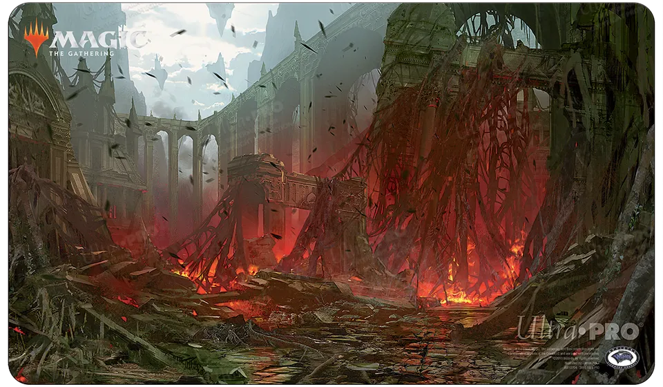 ultra-pro-ravnica-allegiance-gruul-small-gaming-playmat-f-r-magic-the-gathering image 1