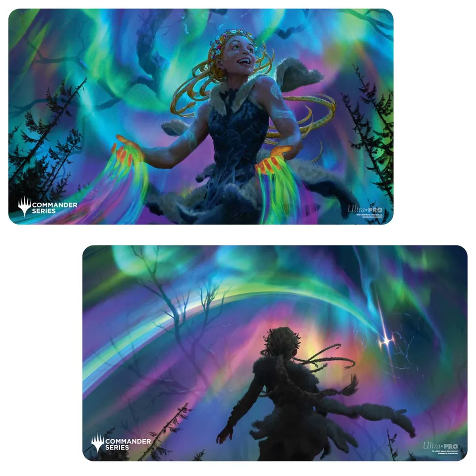ultra-pro-commander-series-4-shard-esika-doppelseitige-standard-gaming-playmat-f image 1