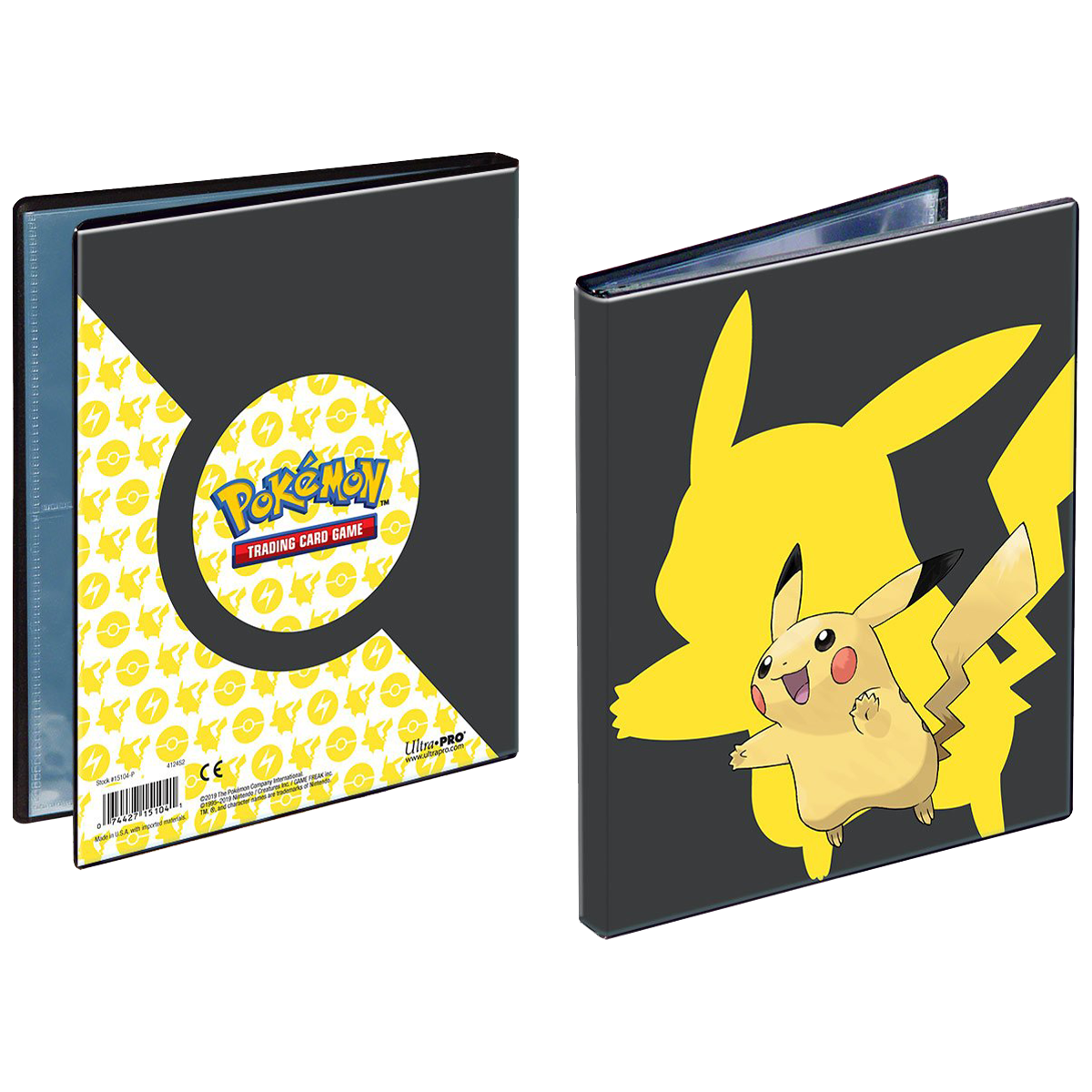 ultra-pro-pikachu-4-pocket-portfolio-f-r-pok-mon image 1