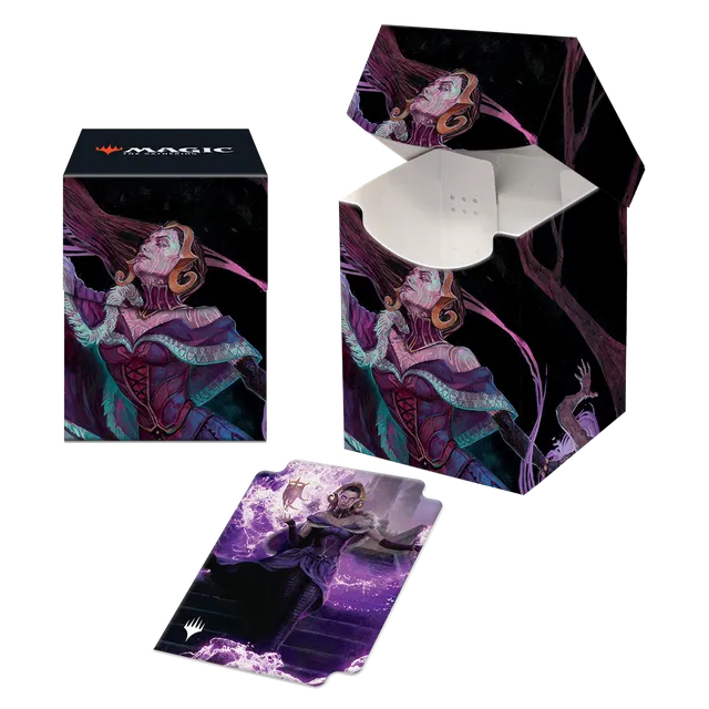 ultra-pro-100-deck-box-magic-the-gathering-double-masters-liliana-the-last-hope image 1