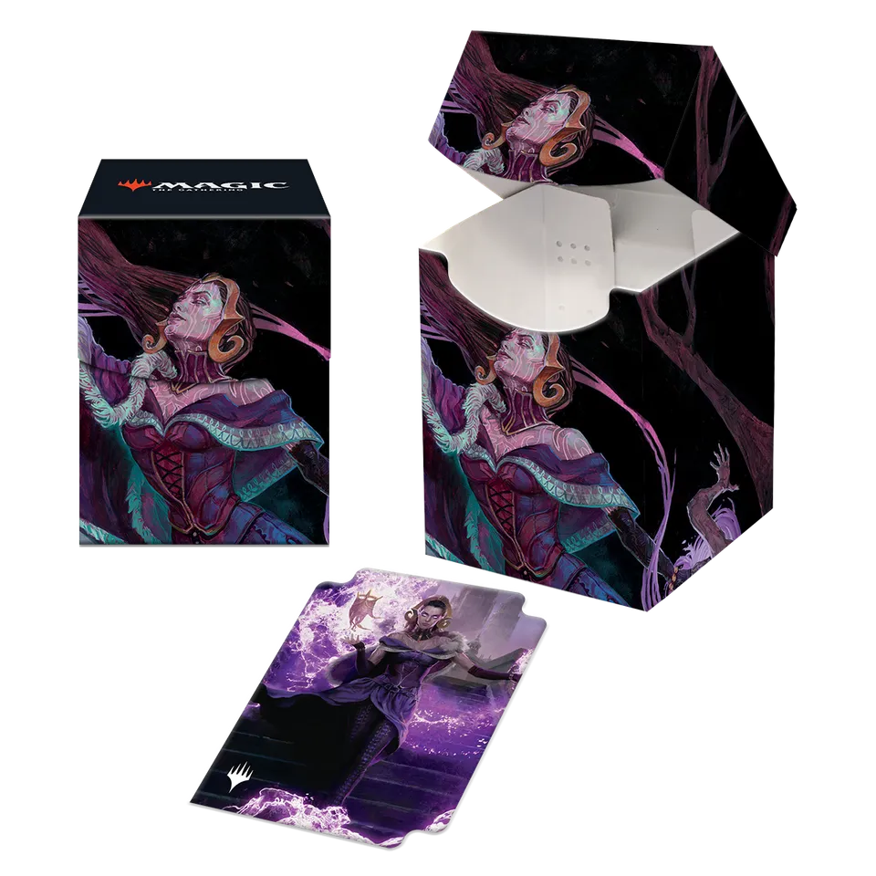 ultra-pro-100-deck-box-magic-the-gathering-double-masters-liliana-the-last-hope image 1