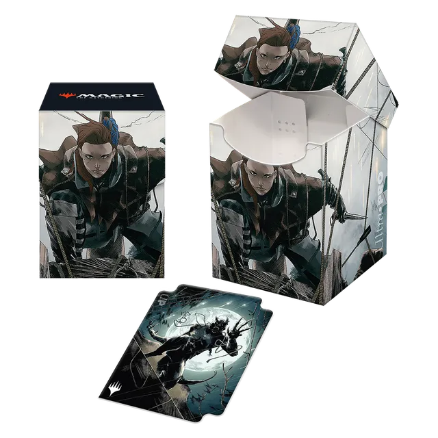ultra-pro-innistrad-midnight-hunt-suspicious-stowaway-100-deck-box-f-r-magic-the image 1