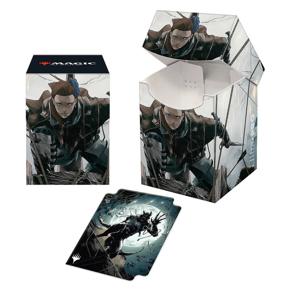 ultra-pro-innistrad-midnight-hunt-suspicious-stowaway-100-deck-box-f-r-magic-the image 1
