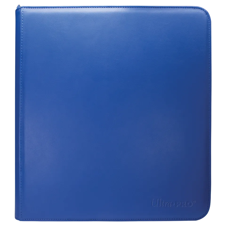 ultra-pro-vivid-blau-12-pocket-zippered-pro-binder-album image 1