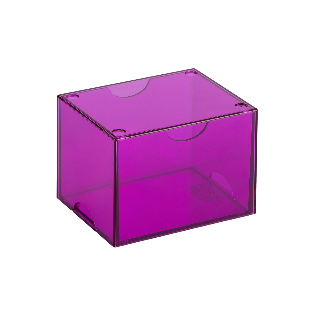 dragon-shield-strongbox-clear-purple-deckbox image 3