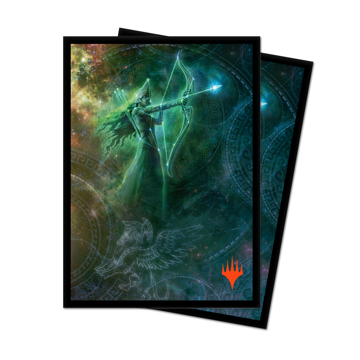 ultra-pro-theros-beyond-death-nylea-keen-eyed-alt-art-deck-protector-sleeves-100 image 1