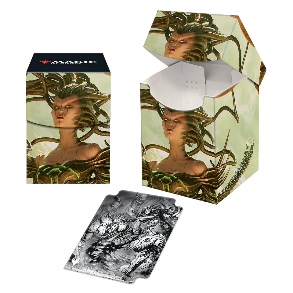 ultra-pro-100-deck-box-phyrexia-all-will-be-one-vraska-betrayal-s-sting-f-r-magi image 1