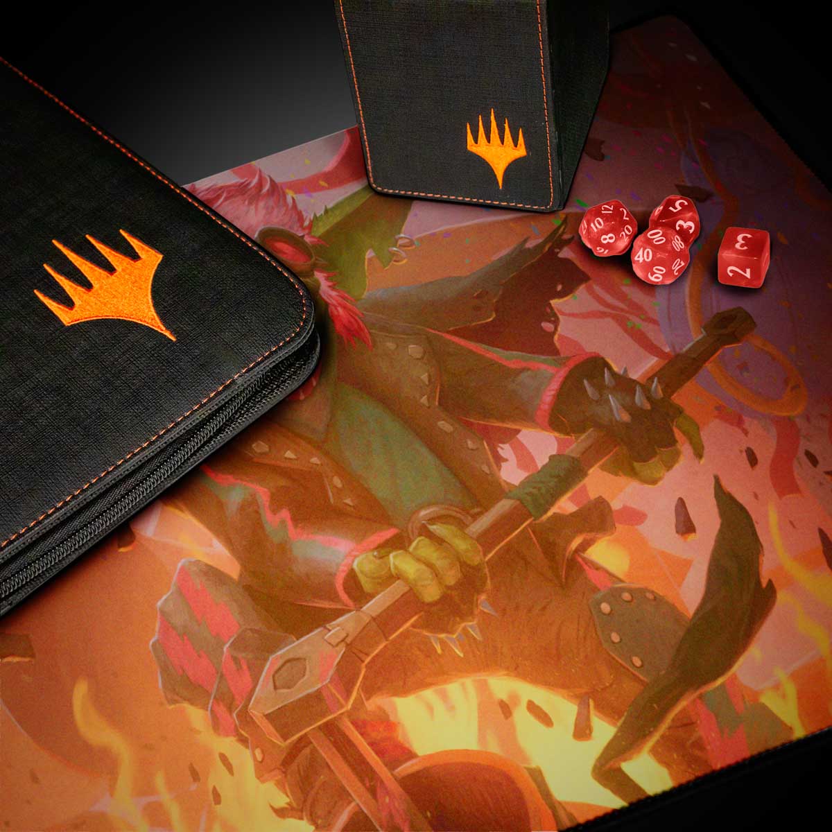 ultra-pro-aetherdrift-redshift-rocketeer-chief-playmat-f-r-magic-the-gathering image 3