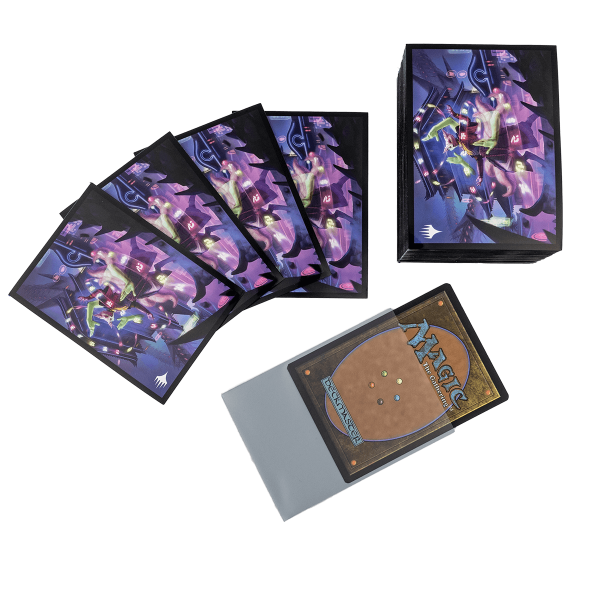 ultra-pro-march-of-the-machine-bright-palm-soul-awakener-standard-deck-protector image 3