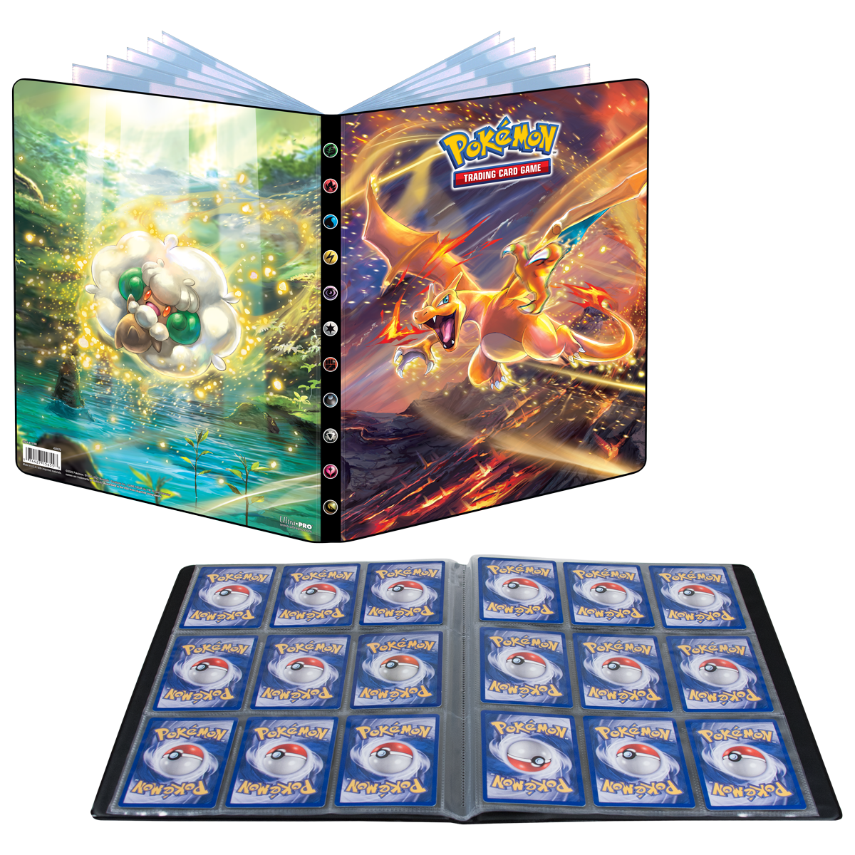 ultra-pro-sword-and-shield-9-9-pocket-portfolio-brilliant-stars-f-r-pok-mon image 2