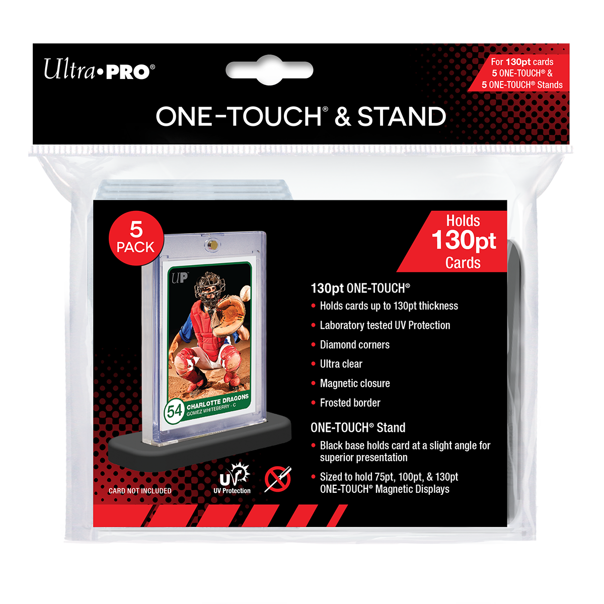 ultra-pro-130pt-one-touch-magnet-kartenhalter-mit-standfu-5-st-ck image 1