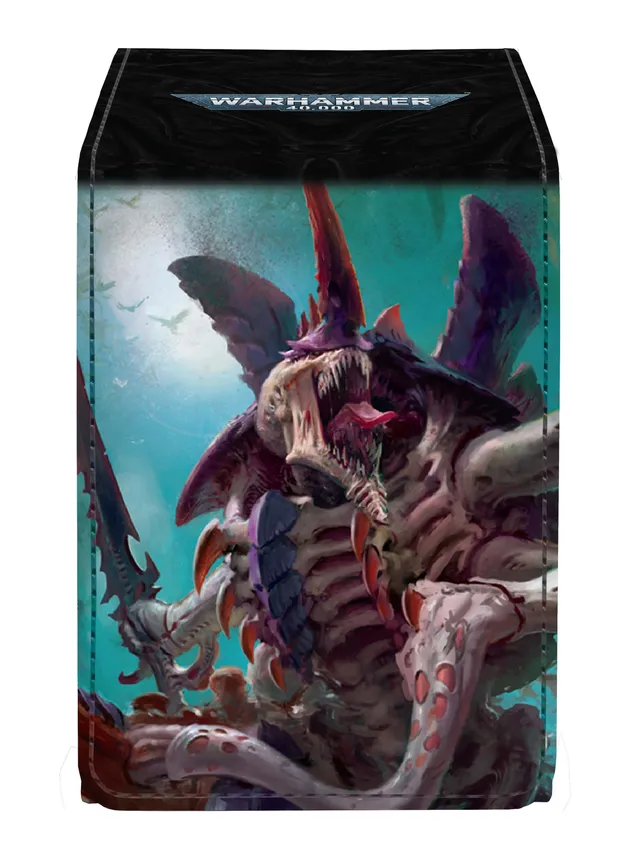 ultra-pro-alcove-flip-deck-box-tyranid-f-r-warhammer-40-000-100-karten image 1