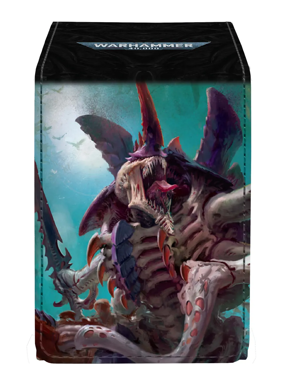 ultra-pro-alcove-flip-deck-box-tyranid-f-r-warhammer-40-000-100-karten image 1