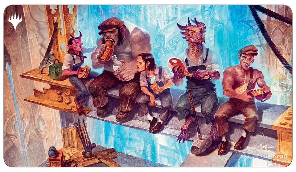 ultra-pro-streets-of-new-capenna-riveteers-ascendancy-standard-playmat-f-r-magic image 1