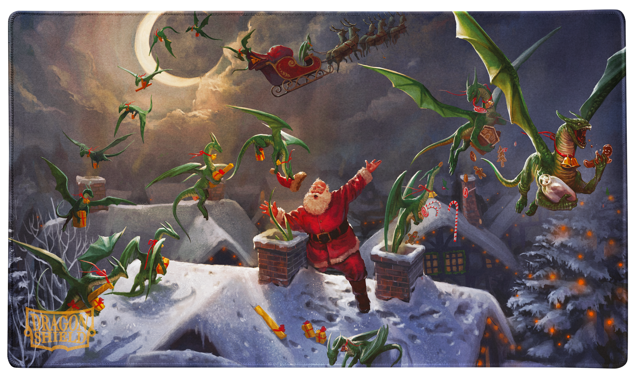 dragon-shield-christmas-2023-tcg-playmat-spielmatte image 1